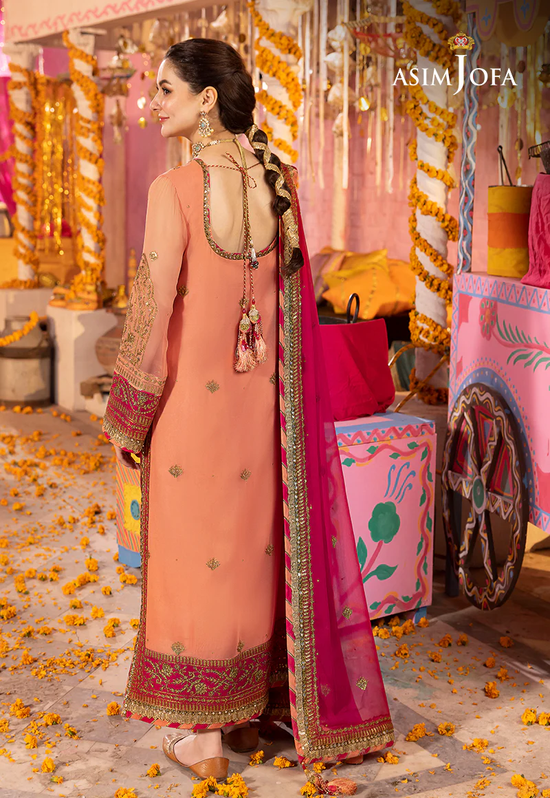 AJDA-30 EMBROIDERED CHIFFON 3 PCS - Image 2