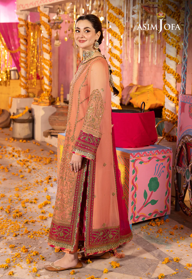 AJDA-30 EMBROIDERED CHIFFON 3 PCS - Image 6