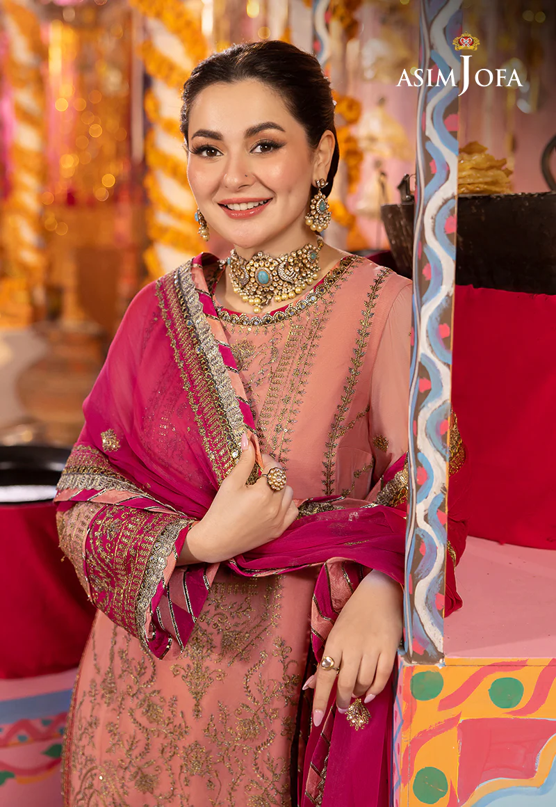 AJDA-30 EMBROIDERED CHIFFON 3 PCS - Image 8