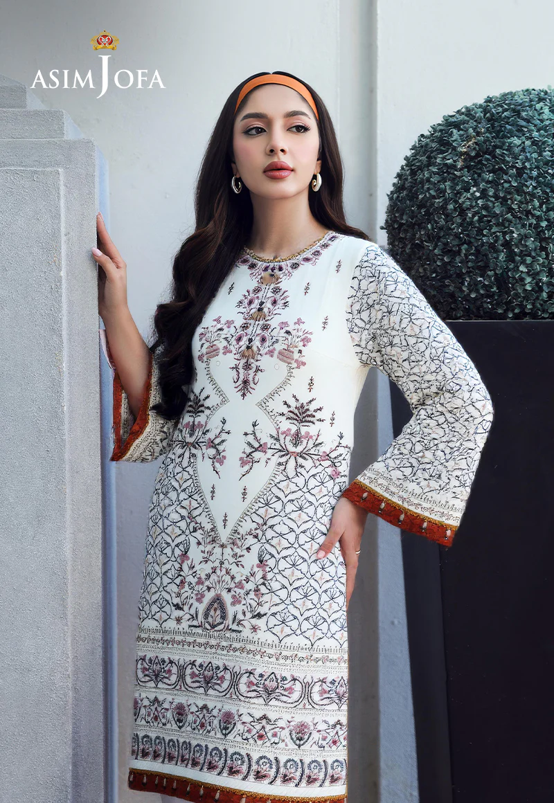 AJDSAI-118 EMBROIDERED LAWN STITCHED 1 PC