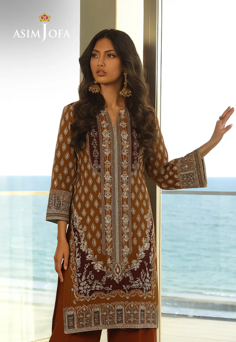 AJDSAI-139 PRINTED LAWN STITCHED 1 PC - Image 2