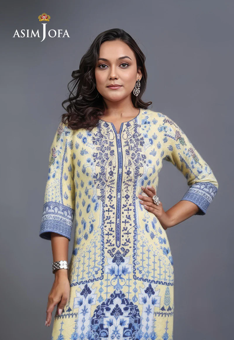AJDSAI-173 PRINTED EMBROIDERED LAWN STITCHED 1 PC - Image 2