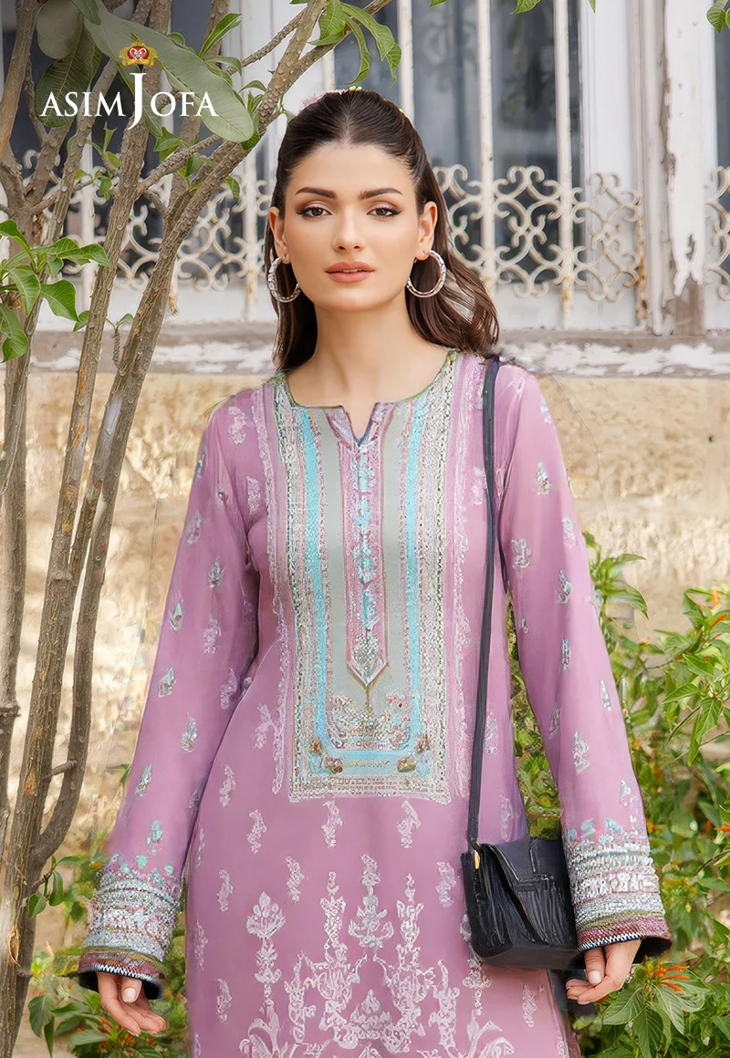 AJDSAI-258 PRINTED LAWN STITCHED 3 PCS - Image 2