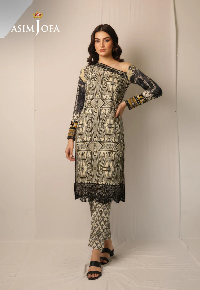 AJDSAI-282 LAWN STITCHED 1 PC