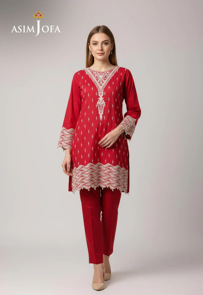 AJDSAI-315 EMBROIDERED LAWN STITCHED 1 PC
