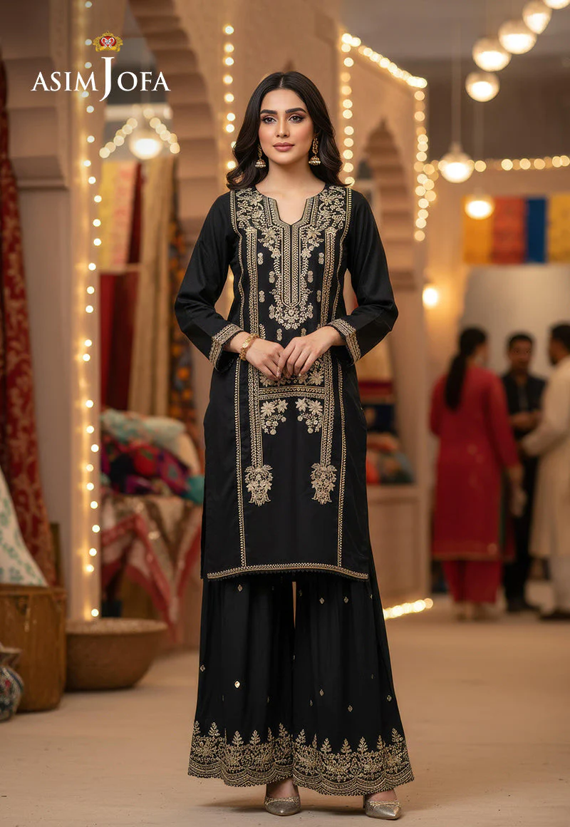 AJDSAI-557 EMBROIDERED LAWN STITCHED 1 PC