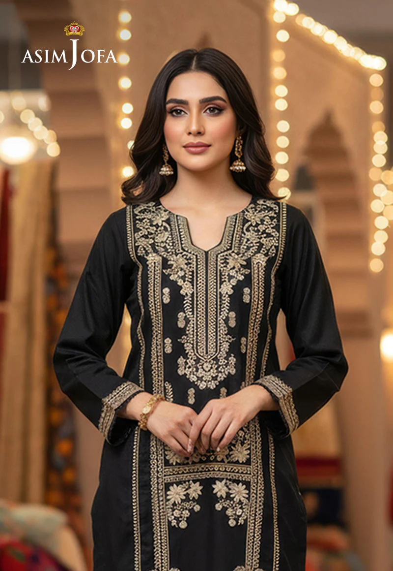 AJDSAI-557 EMBROIDERED LAWN STITCHED 1 PC - Image 2