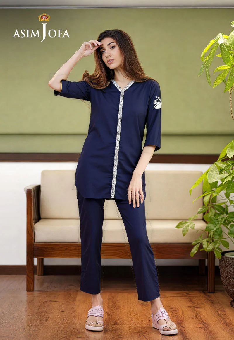 AJDSAI-605 EMBROIDERED LINEN STITCHED 3 PCS
