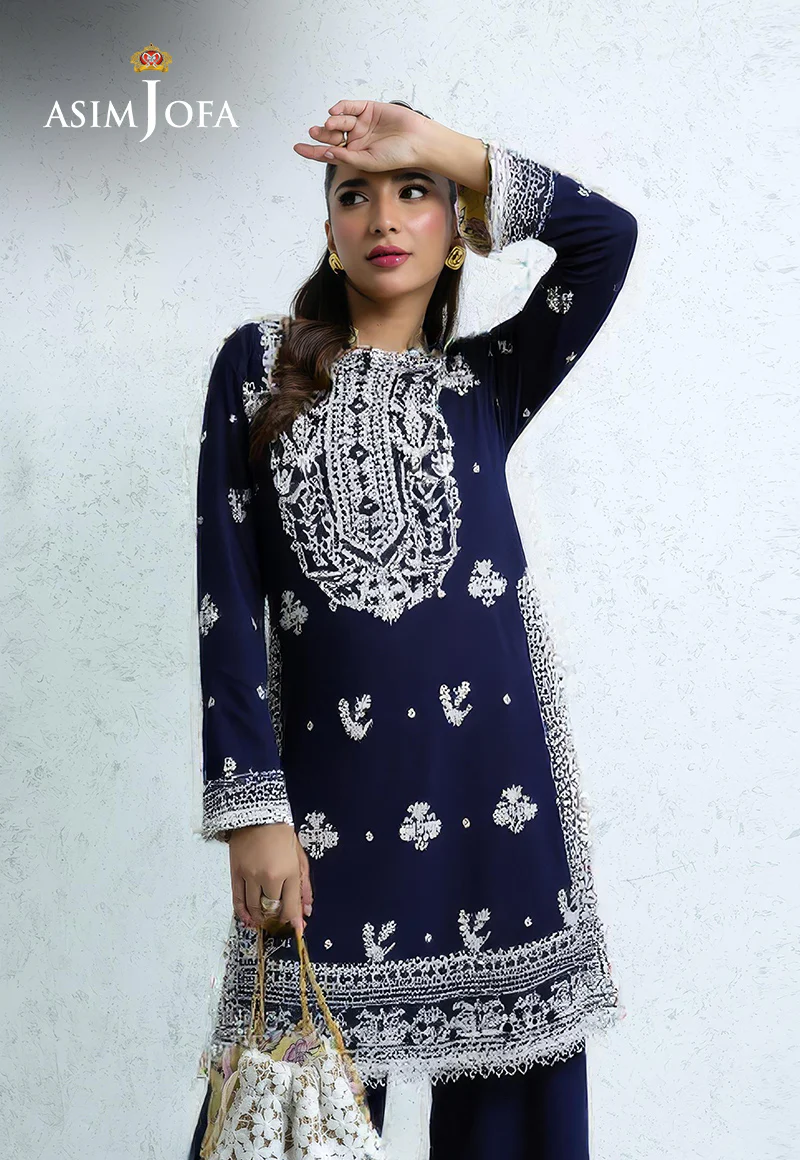 AJDSAI-73 EMBROIDERED LAWN STITCHED 1 PC - Image 2