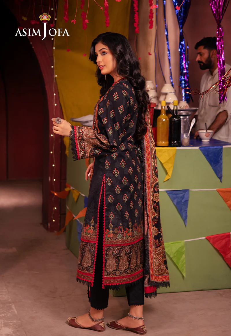 AJEL-10 PRINTED LAWN 3 PCS - Image 4