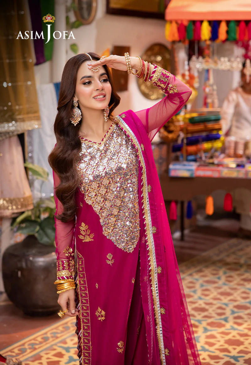 AJEMD-03 EMBROIDERED STITCHED 3 PCS - Image 6