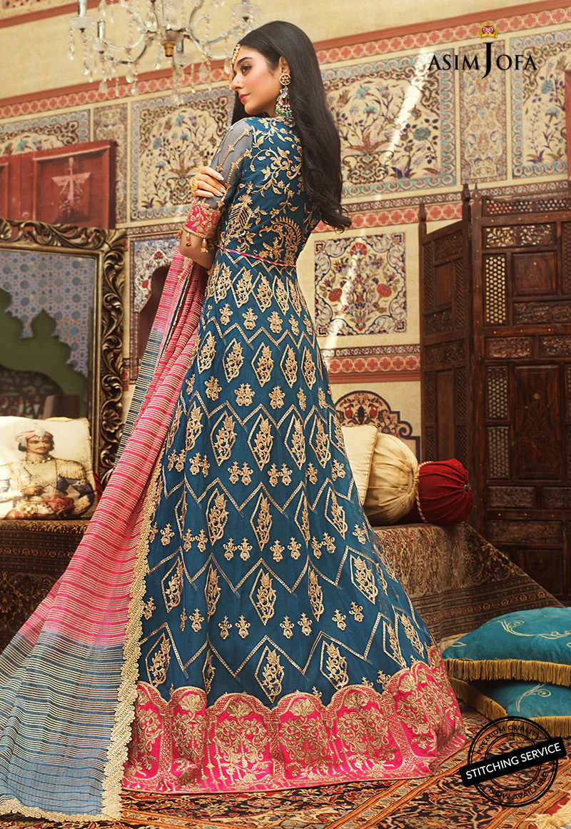 AJFD-05 EMBROIDERED STITCHED 3 PCS - Image 4