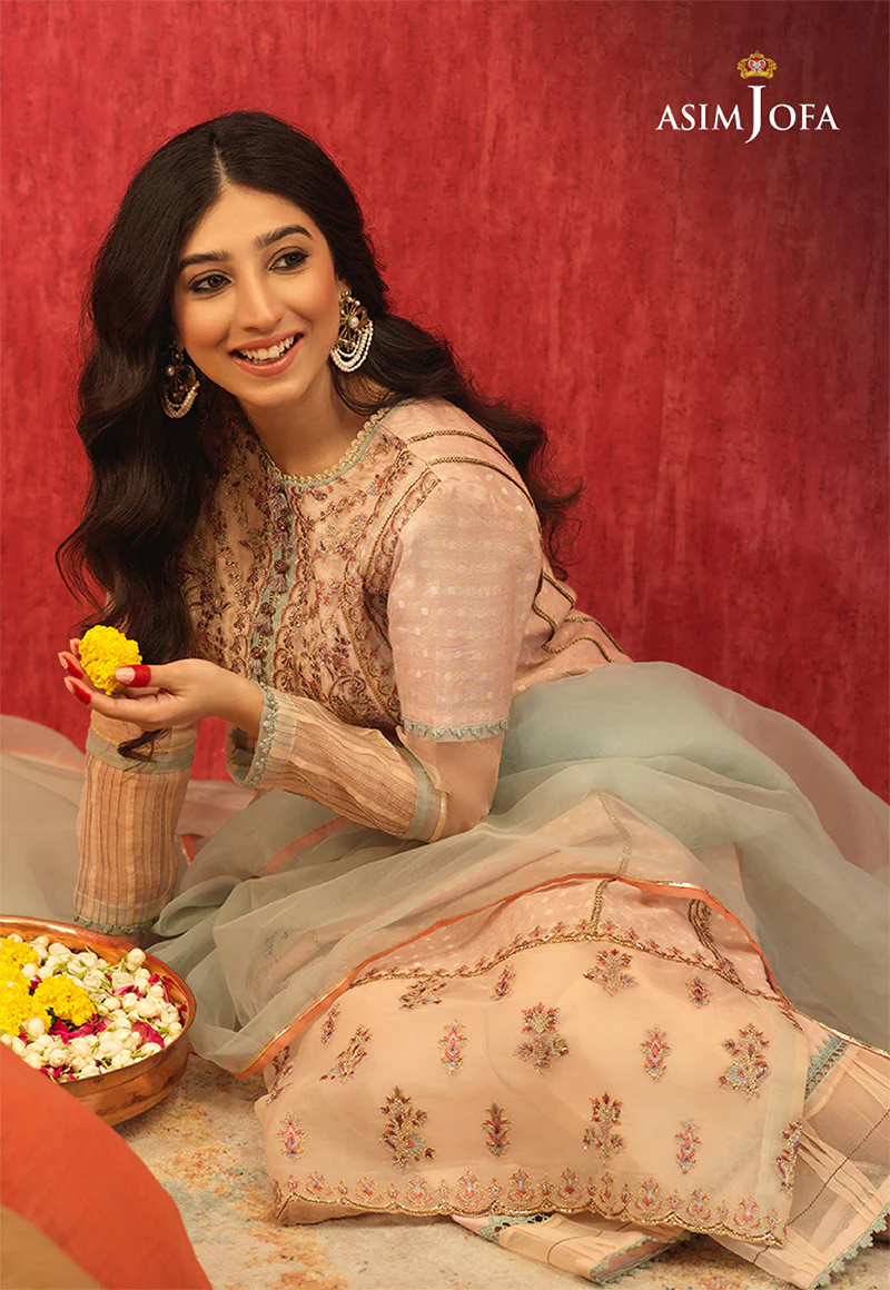 AJFC-31 EMBROIDERED COTTON JACQUARD 3 PCS - Image 3