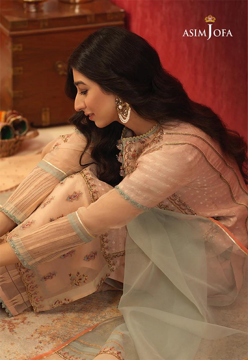 AJFC-31 EMBROIDERED COTTON JACQUARD 3 PCS - Image 4