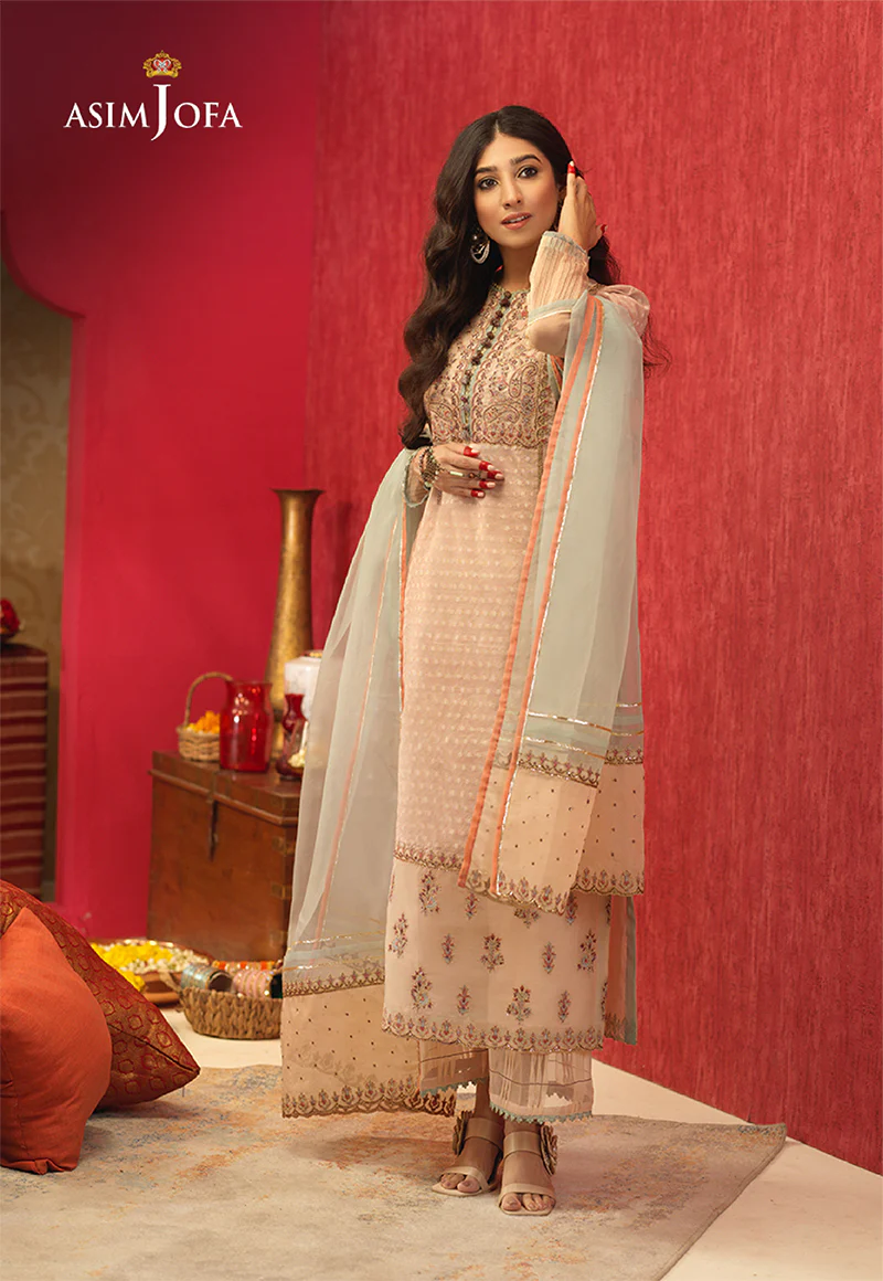 AJFC-31 EMBROIDERED COTTON JACQUARD 3 PCS - Image 5