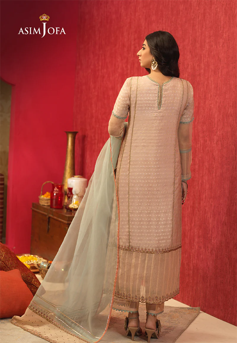 AJFC-31 EMBROIDERED COTTON JACQUARD 3 PCS - Image 6