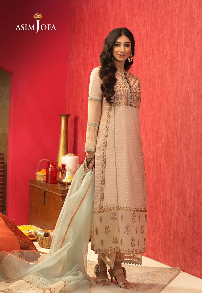 AJFC-31 EMBROIDERED COTTON JACQUARD 3 PCS - Image 7