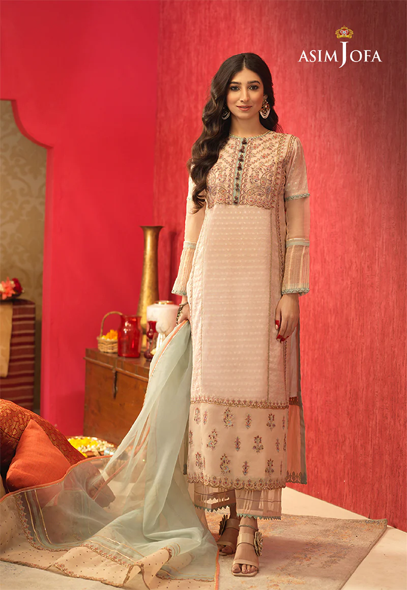 AJFC-31 EMBROIDERED COTTON JACQUARD 3 PCS - Image 8