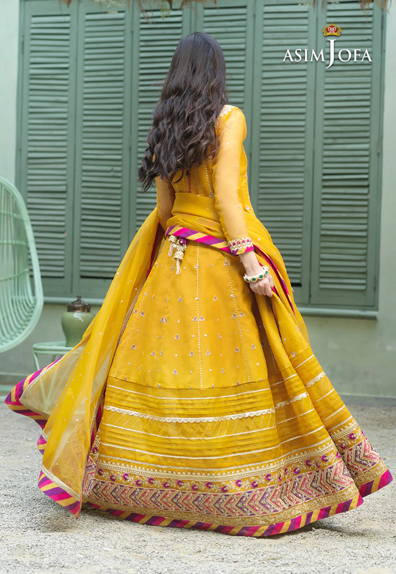 AJFC-42 EMBROIDERED ORGANZA 3 PCS - Image 6