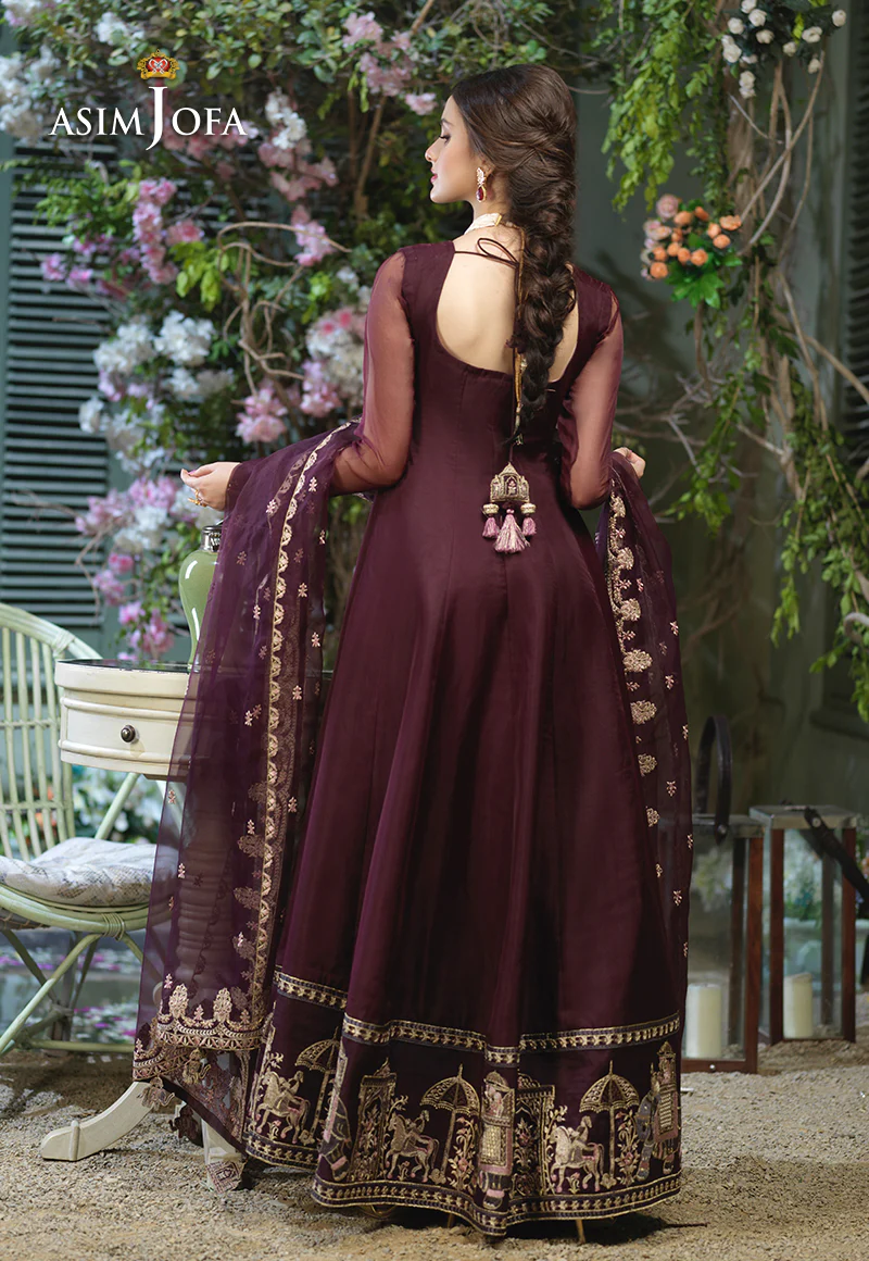 AJFC-50 EMBROIDERED ORGANZA 3 PCS - Image 2