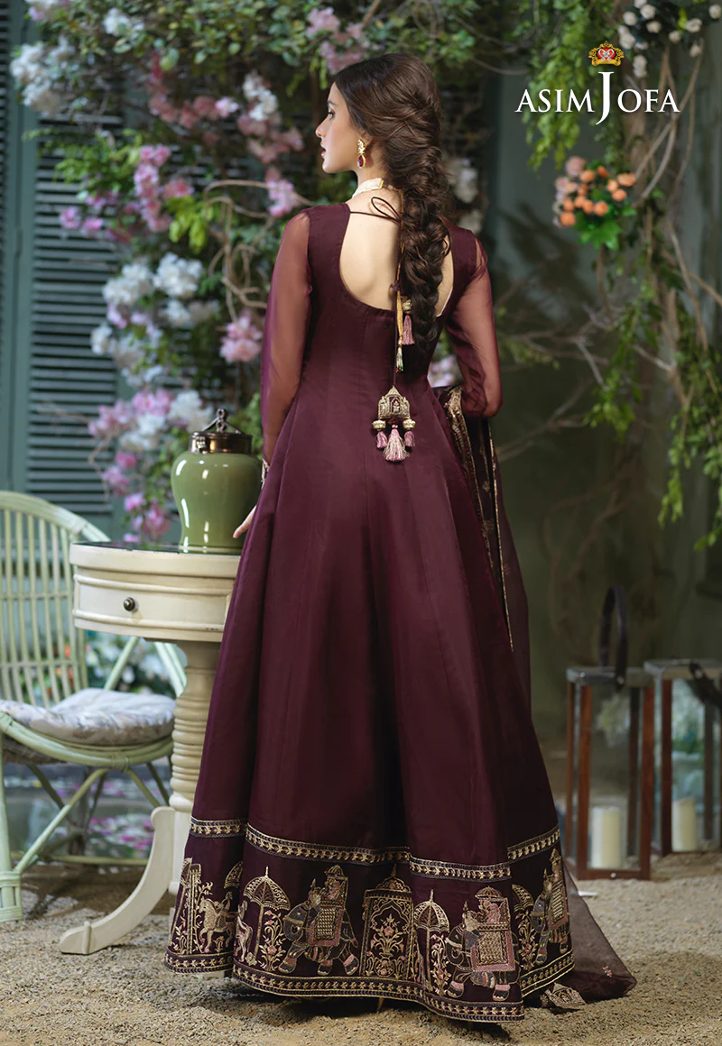 AJFC-50 EMBROIDERED ORGANZA 3 PCS - Image 5