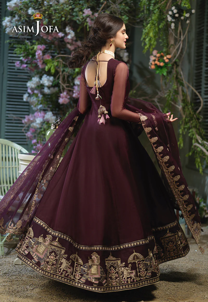 AJFC-50 EMBROIDERED ORGANZA 3 PCS - Image 7