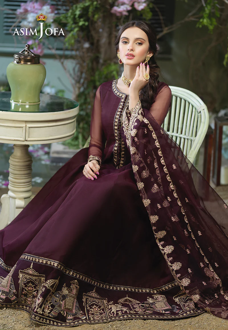 AJFC-50 EMBROIDERED ORGANZA 3 PCS - Image 8