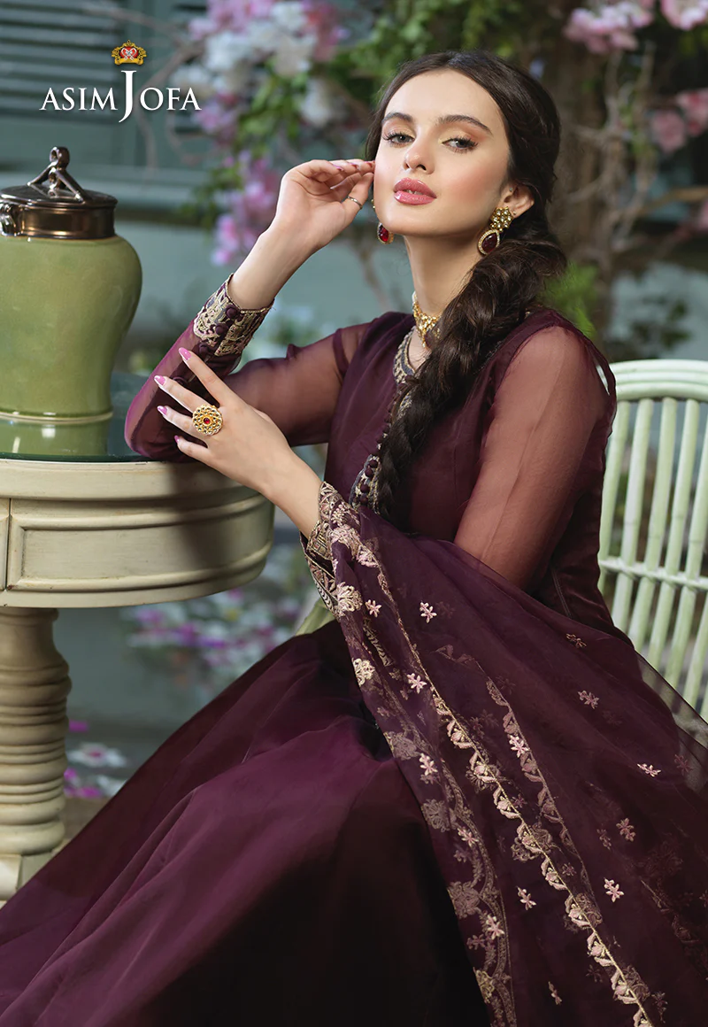 AJFC-50 EMBROIDERED ORGANZA 3 PCS - Image 9