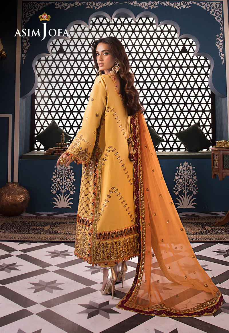 AJFI-19 EMBROIDERED LAWN 3 PCS - Image 2
