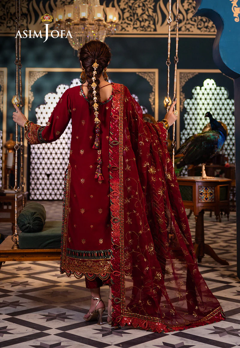 AJFID-21 EMBROIDERED STITCHED 3 PCS - Image 2