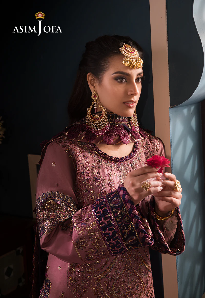 AJFIP-22 EMBROIDERED LAWN STITCHED 3 PCS - Image 10