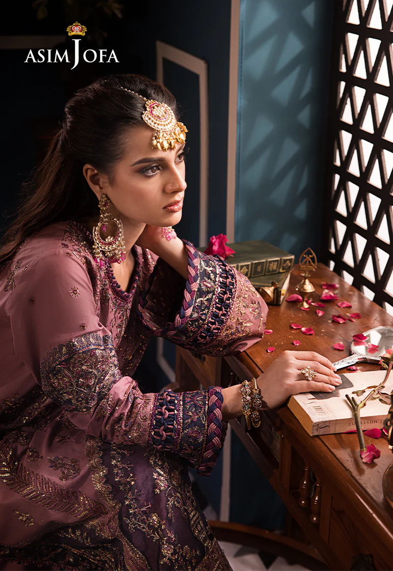 AJFIP-22 EMBROIDERED LAWN STITCHED 3 PCS - Image 13