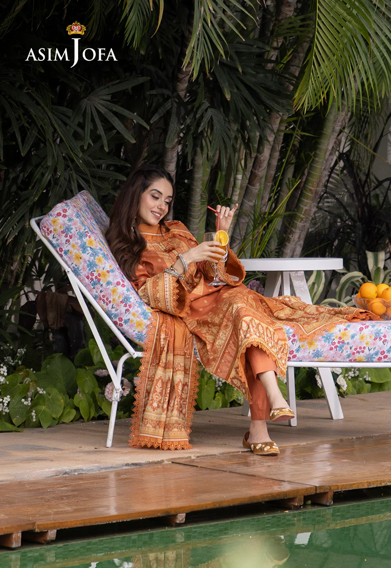 AJGB-02 PRINTED LAWN 3 PCS - Image 10