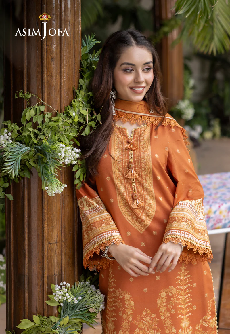 AJGB-02 PRINTED LAWN 3 PCS - Image 5