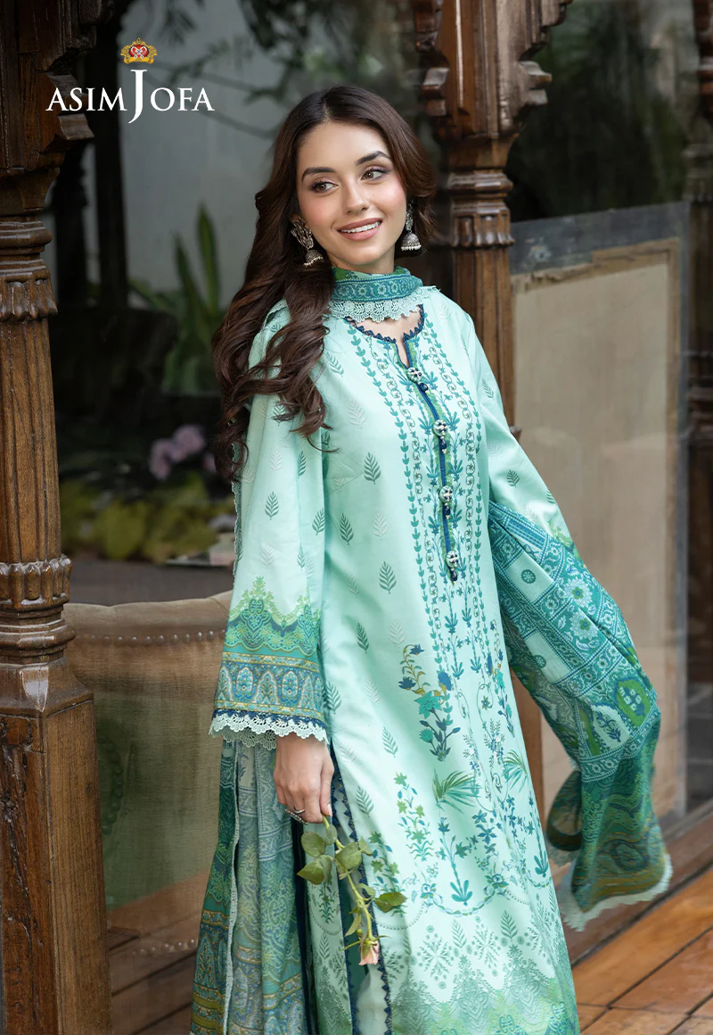 AJGB-03 PRINTED LAWN 3 PCS - Image 3