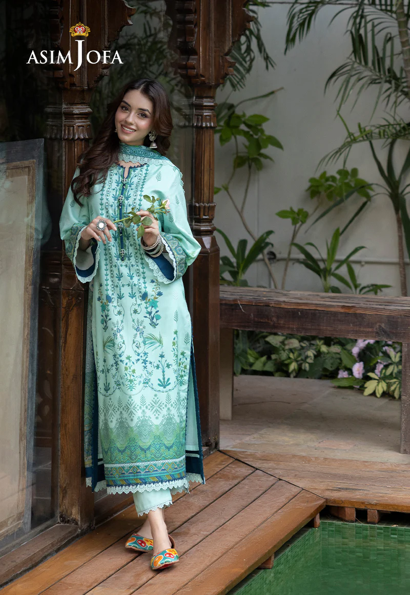 AJGB-03 PRINTED LAWN 3 PCS - Image 7