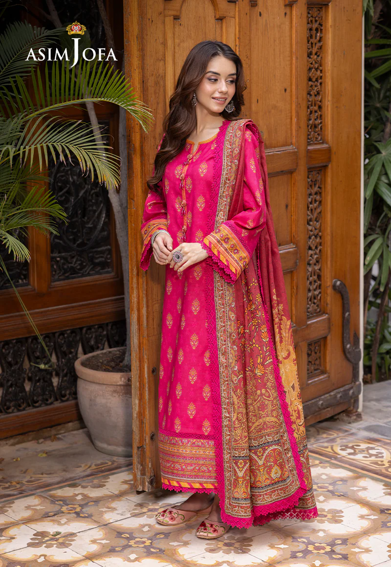 AJGB-04 PRINTED LAWN 3 PCS