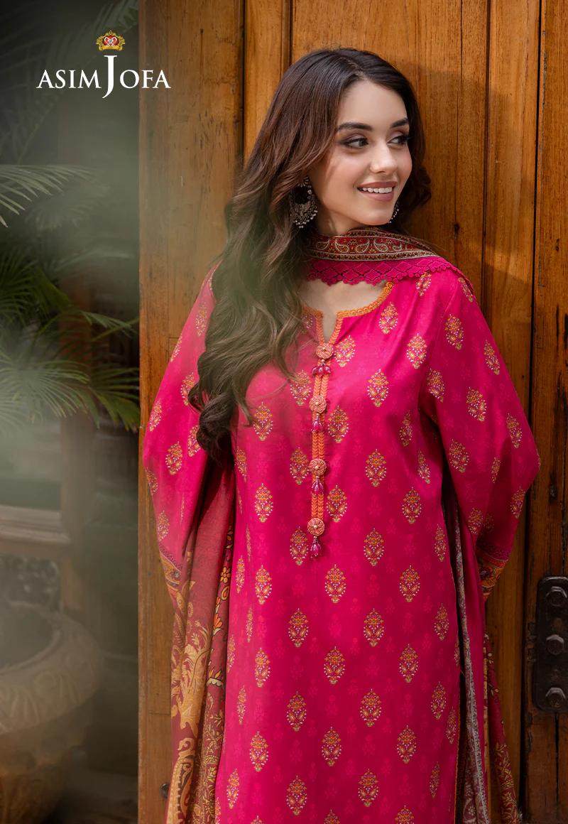 AJGB-04 PRINTED LAWN 3 PCS - Image 5