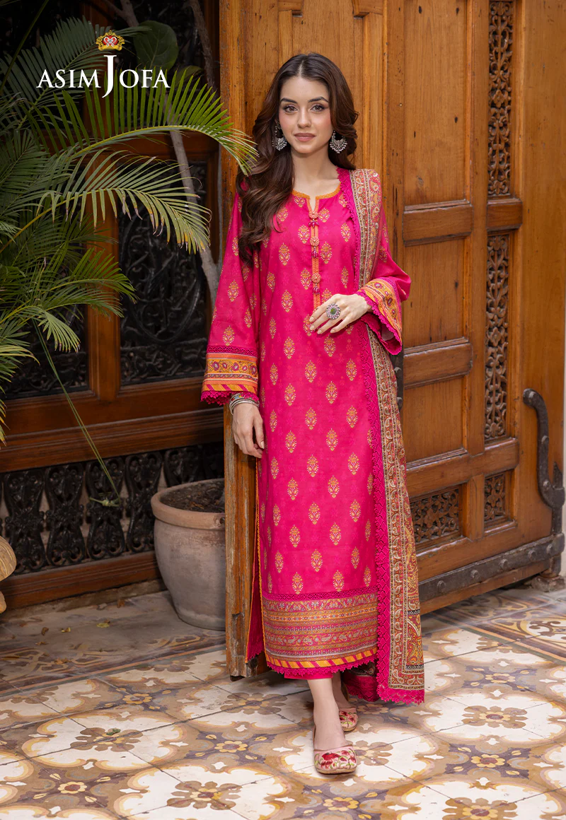 AJGB-04 PRINTED LAWN 3 PCS - Image 6
