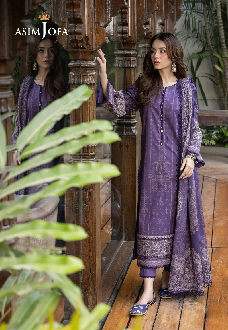 AJGB-13 PRINTED LAWN 3 PCS - Image 8
