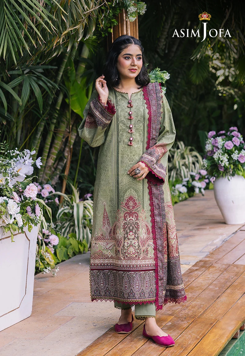 AJGB-15 PRINTED LAWN 3 PCS - Image 4