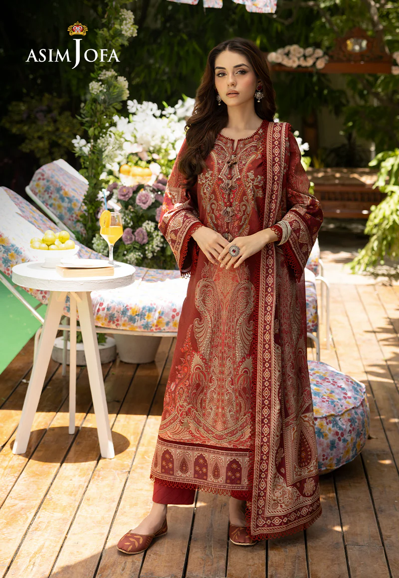 AJGB-16 PRINTED LAWN 3 PCS