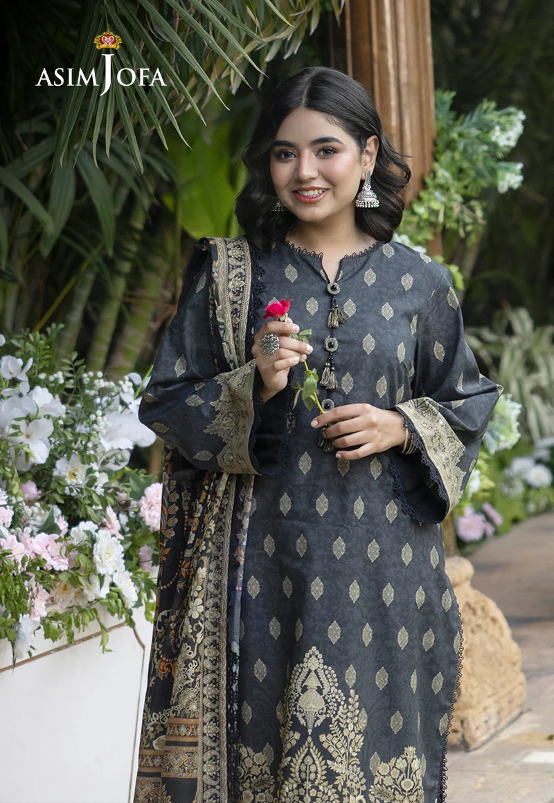AJGB-20 PRINTED LAWN 3 PCS - Image 8