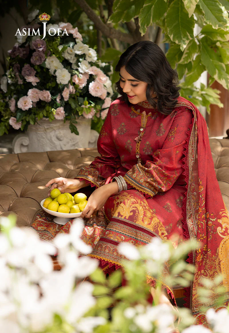 AJGBD-10 PRINTED LAWN 3 PCS - Image 7