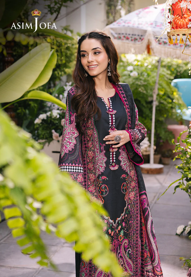 AJGBD-5 PRINTED LAWN 3 PCS - Image 3