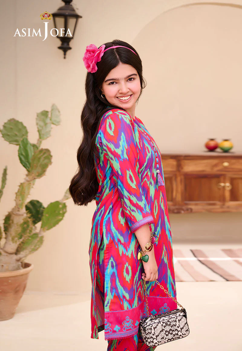 AJGL-07 PRINTED LAWN 2 PCS - Image 6