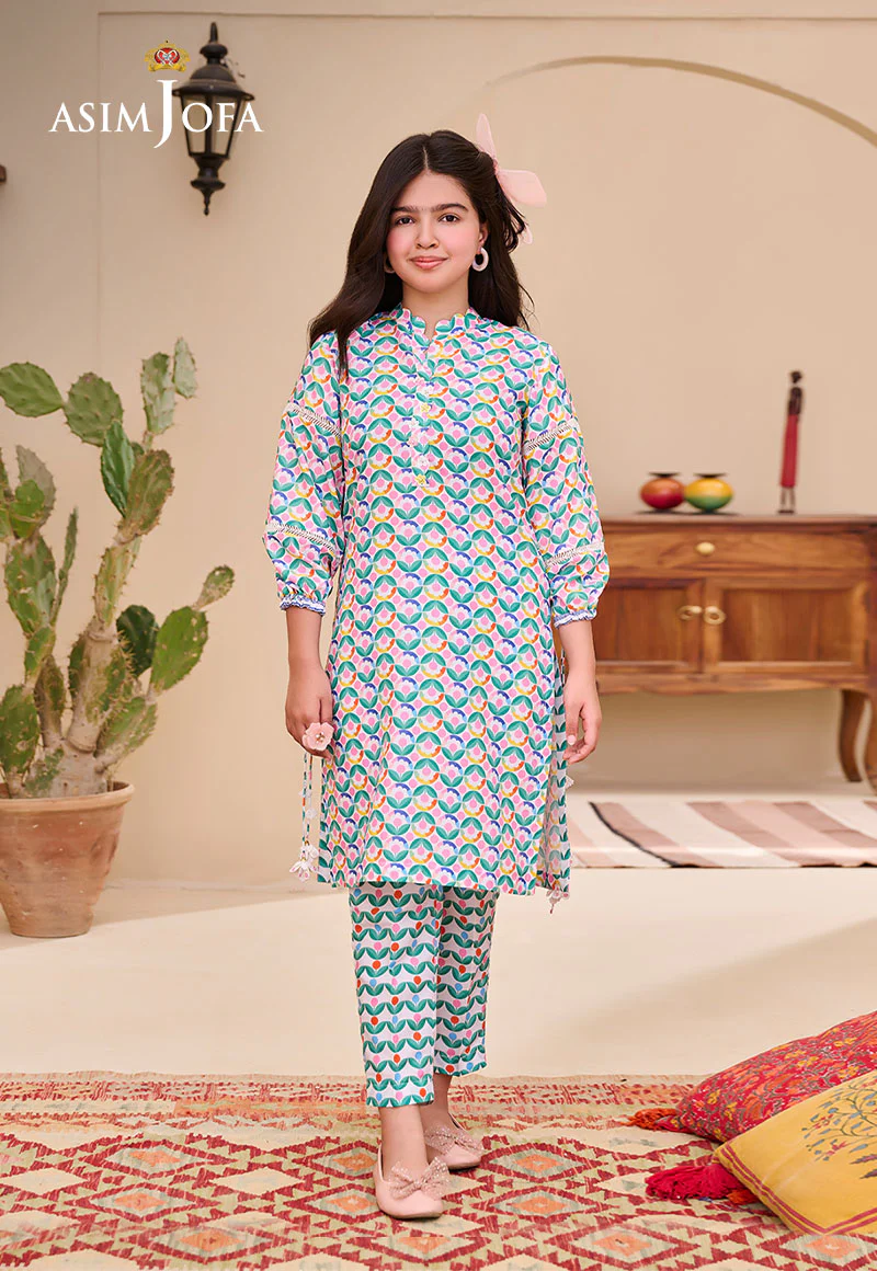 AJGL-09 PRINTED LAWN 2 PCS - Image 2