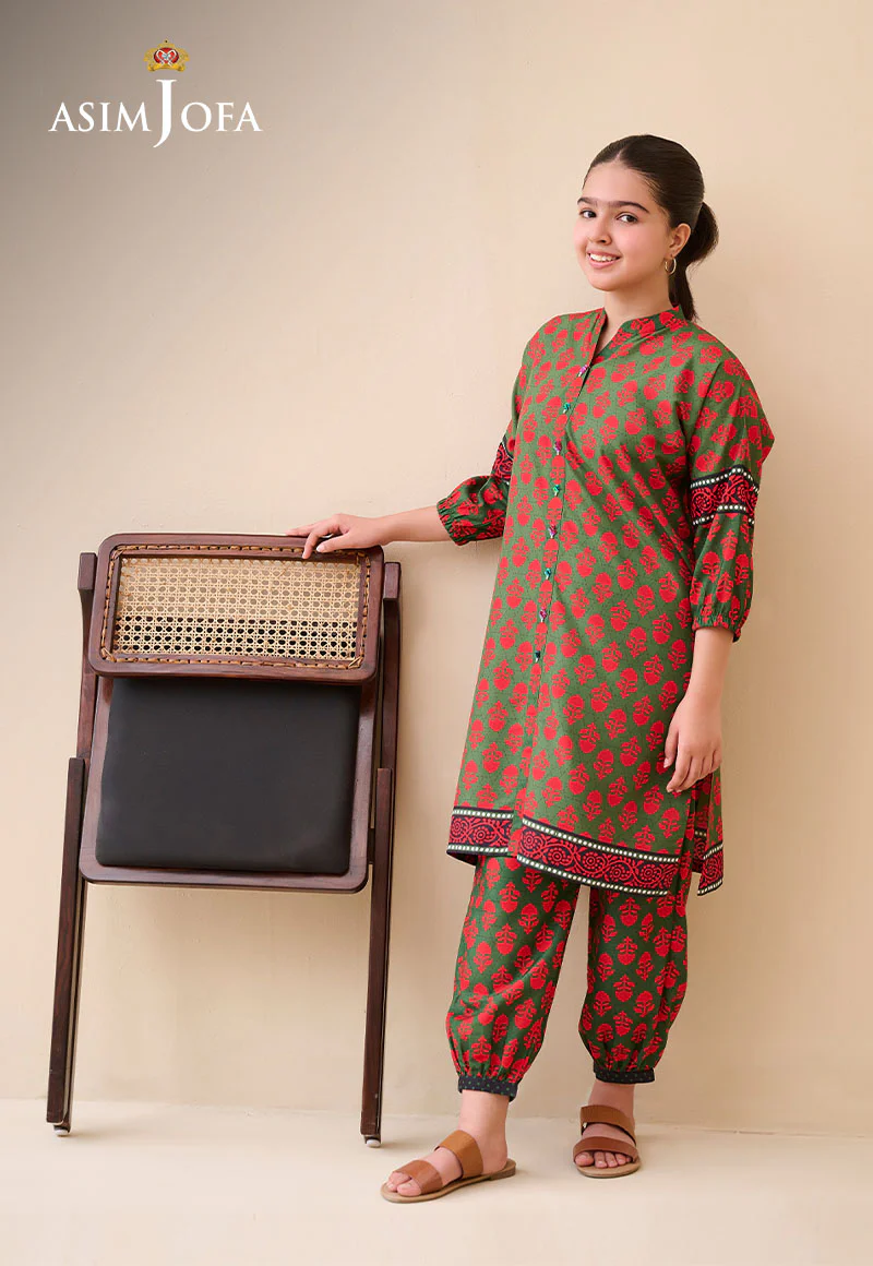 AJGL-12 PRINTED LAWN 2 PCS - Image 5
