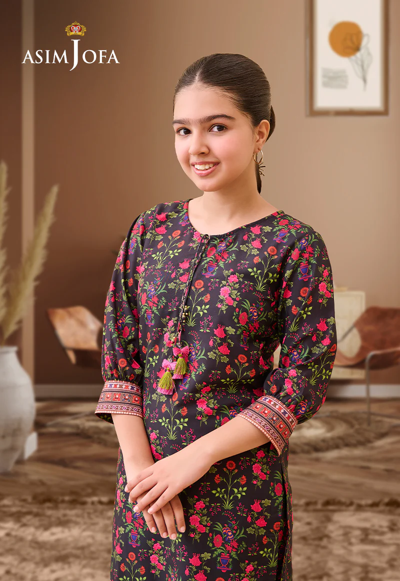 AJGLP-08 PRINTED ARABIC LAWN 2 PCS - Image 2
