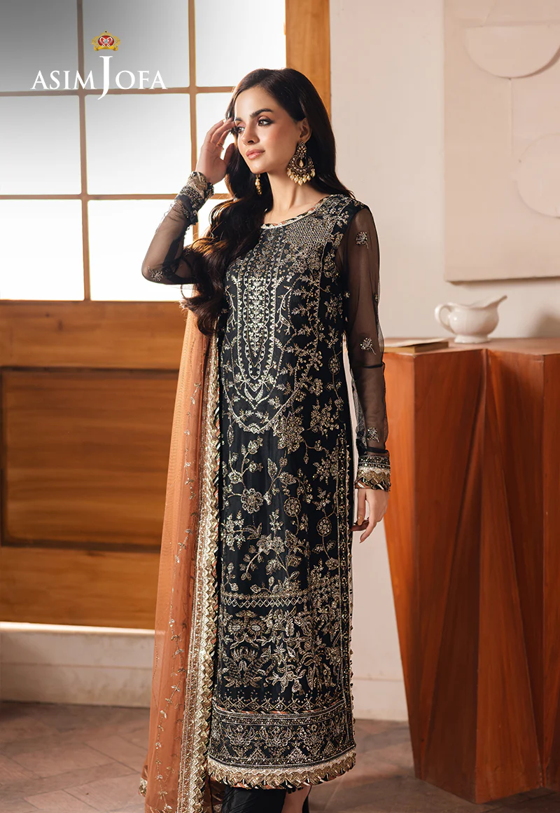 AJHE-05 EMBROIDERED NET 3 PCS - Image 3